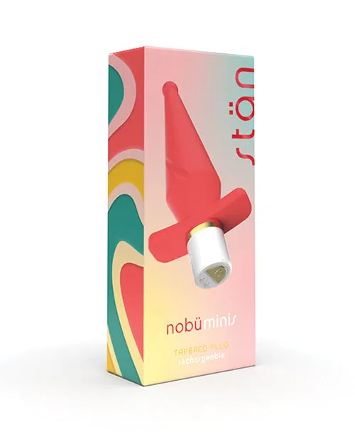 Anal | Bodispa Nobu Mini Stan Tapered Silicone Vibrating Butt Plug
