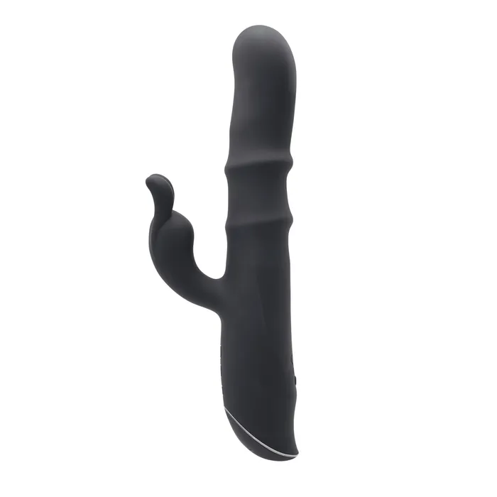 Vibrators | Evolved Novelties Ringmaster Rechargeable Ringed Rabbit Vibrator - Black