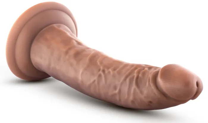 Blush Novelties Dildos Au Naturel Jack 7 Inch Dildo Mocha Blush Novelties Dildos Au Naturel Jack 7 Inch Dildo Mocha