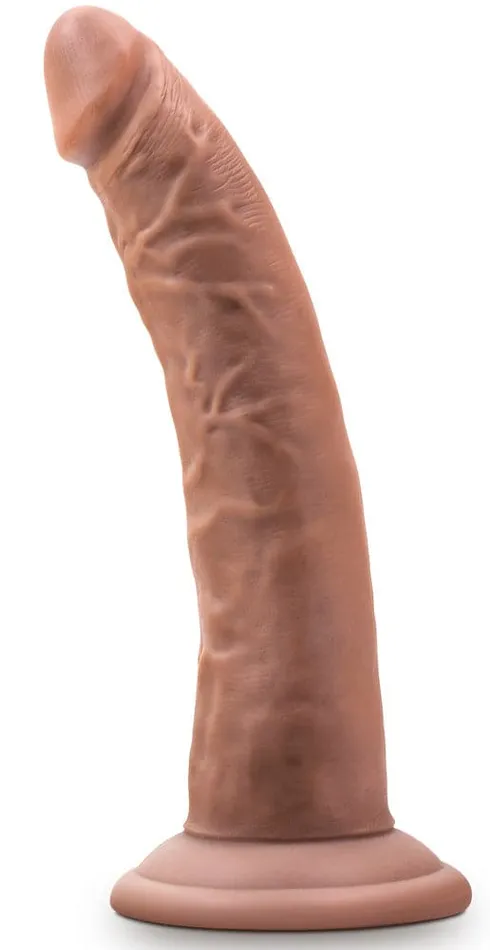 Blush Novelties Dildos Au Naturel Jack 7 Inch Dildo Mocha Blush Novelties Dildos Au Naturel Jack 7 Inch Dildo Mocha