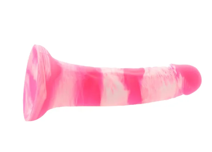 Colours Pleasures Yum Yum 7 Inch Dildo in Pink Erotica Adult Toys Dildos