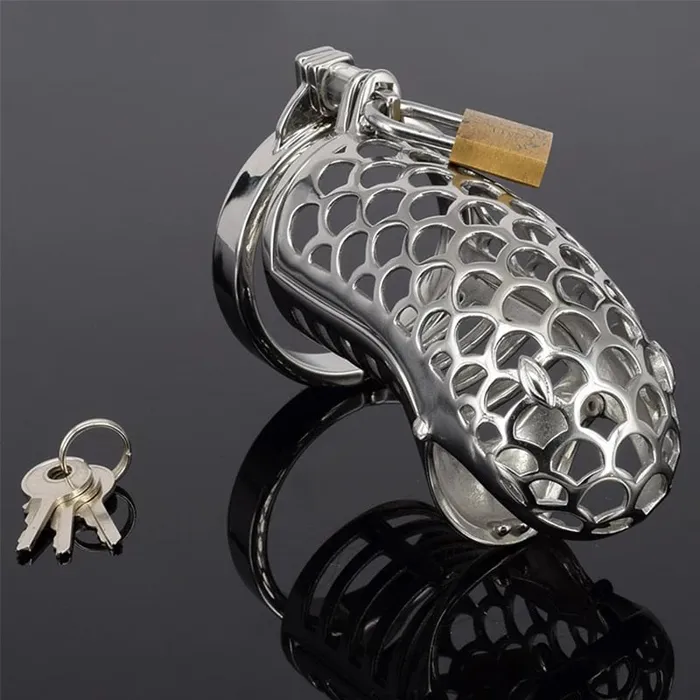 Javaughn69ways Male Sex Toys New Male Chastity Cock Cages Snake Head Javaughn69ways Male Sex Toys New Male Chastity Cock Cages Snake Head