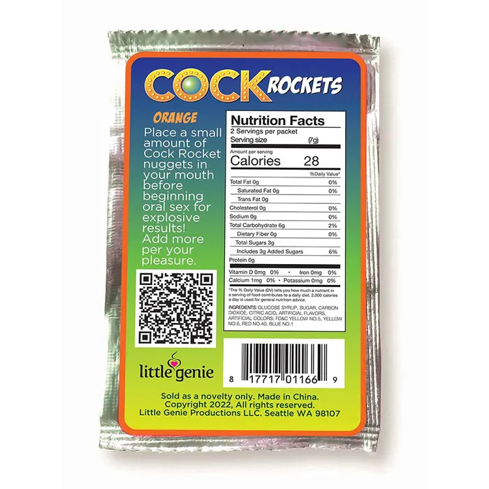 Little Genie Dildos Cock Rockets Fruit Punch
