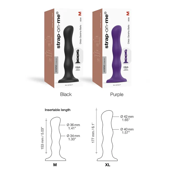 StrapOnMe Female Sex Toys StrapOnMe Geisha Ball Dil