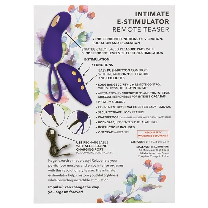 Impulse Intimate EStimulator Remote Teaser CAL EXOTICS Female Sex Toys