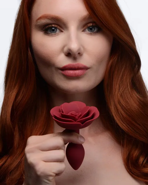 Male Sex Toys XR Brands Master Series Booty Bloom Rose Anal Plug