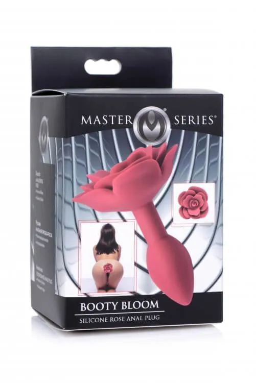Male Sex Toys XR Brands Master Series Booty Bloom Rose Anal Plug