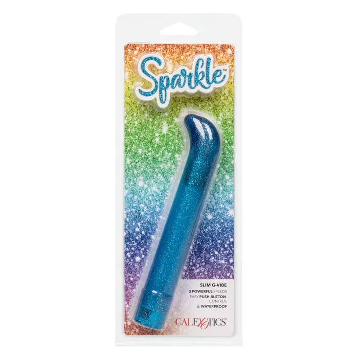 Sparkle Slim GVibe Blue California Exotic Novelties Vibrators