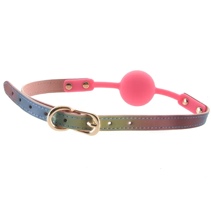 Spectra Bondage Ball Gag in Rainbow ns novelties Couples Spectra Bondage Ball Gag in Rainbow ns novelties Couples