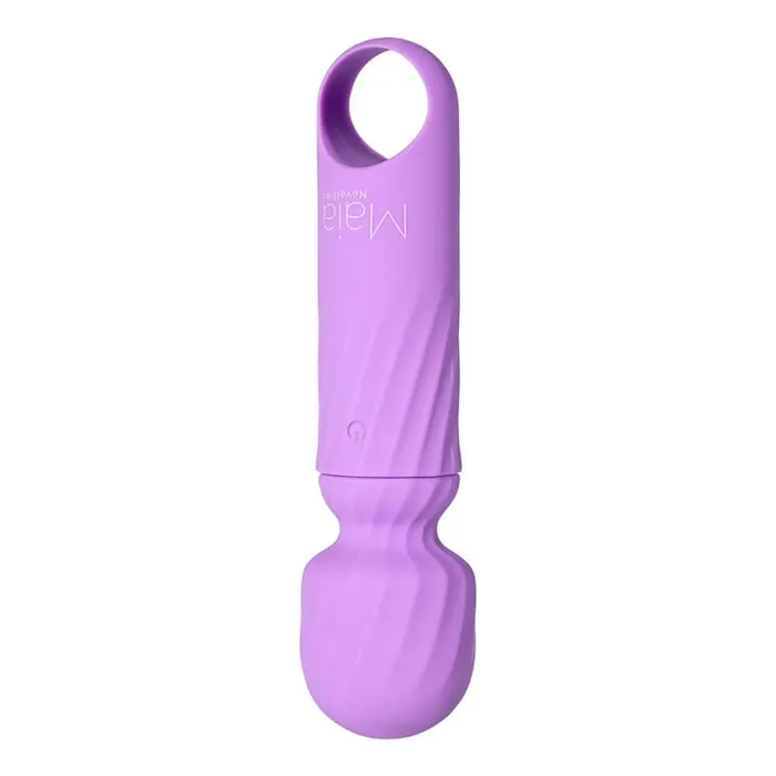 Vibelite Dolly Purple Silicone Mini Wand Massager Rechargeable by Maia Toys Maia Toys Vibrators