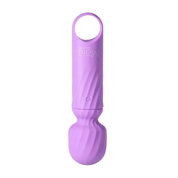 Vibelite Dolly Purple Silicone Mini Wand Massager Rechargeable by Maia Toys Maia Toys Vibrators
