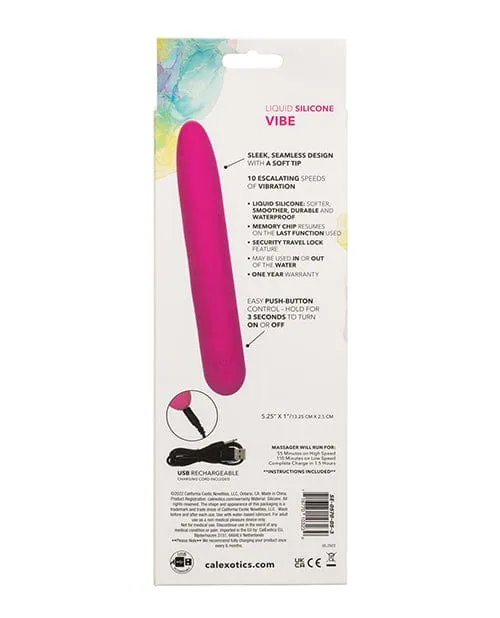 CalExotics Vibrators Bliss Liquid Silicone Vibe Pink CalExotics Vibrators Bliss Liquid Silicone Vibe Pink