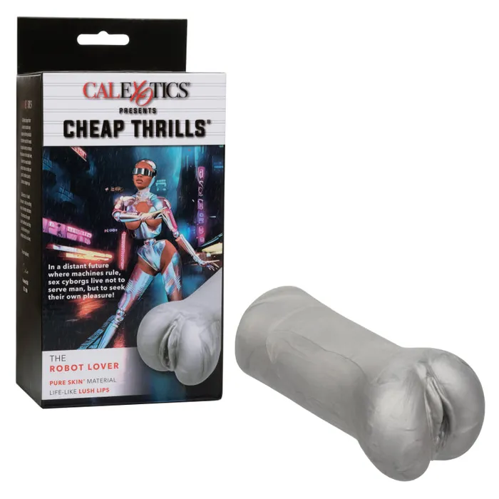 Cheap Thrills the Robot Lover Silver Calexotics Anal Cheap Thrills the Robot Lover Silver Calexotics Anal