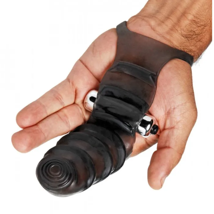 Female Sex Toys XR Brands Master Series Master Series Bang Bang GSpot Vibrating Finger Glove Female Sex Toys XR Brands Master Series Master Series Bang Bang GSpot Vibrating Finger Glove