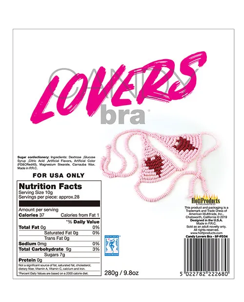 el dorado Male Sex Toys Candy Bra with Hearts el dorado Male Sex Toys Candy Bra with Hearts
