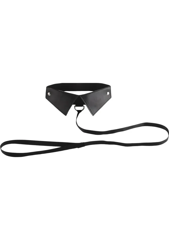 Ouch Classic Collar with Leash Ouch Female Sex Toys Ouch Classic Collar with Leash Ouch Female Sex Toys
