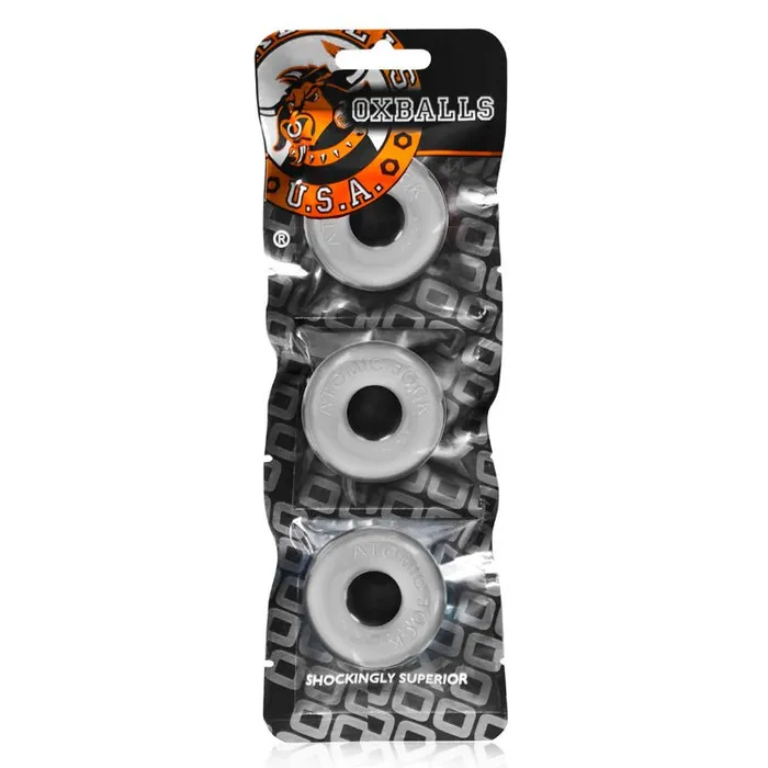Anal Oxballs Ringer 3Pack DoNut1 Clear Anal Oxballs Ringer 3Pack DoNut1 Clear