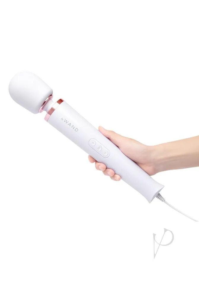Le Wand Vibrators Le Wand Plugin Massager Sky Wht